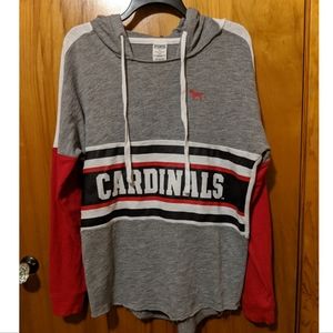 Victoria's Secret Cardinals hooded pullover
